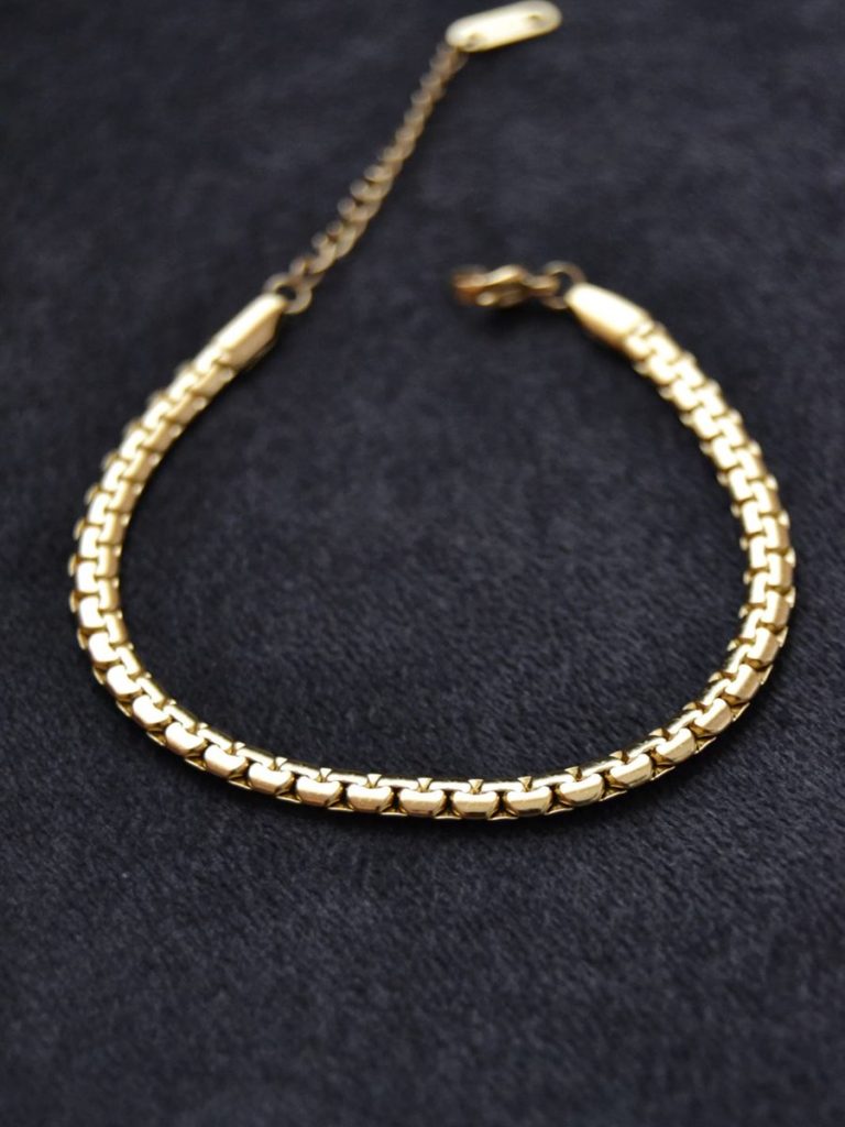 Flat Snake Chain Bracelet