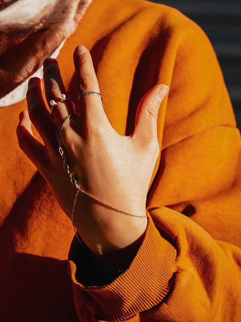 Minimal Ring Hand Chain
