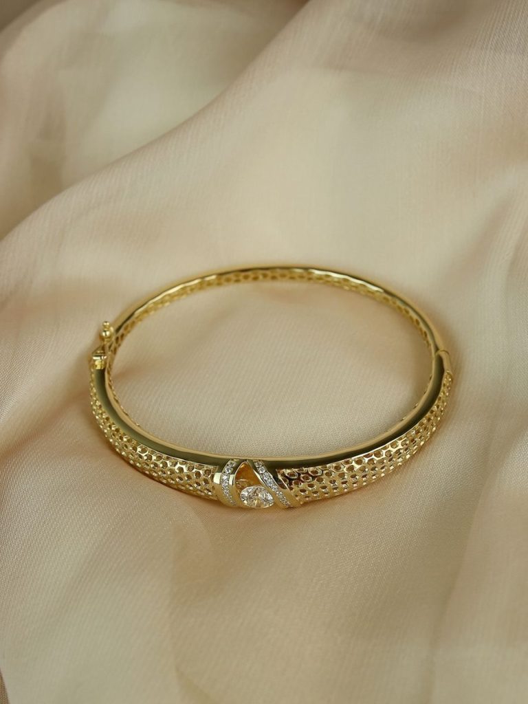 Slim Crystal Bangle