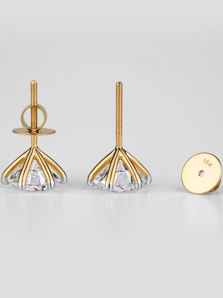 Solitaire Flat Back Stud