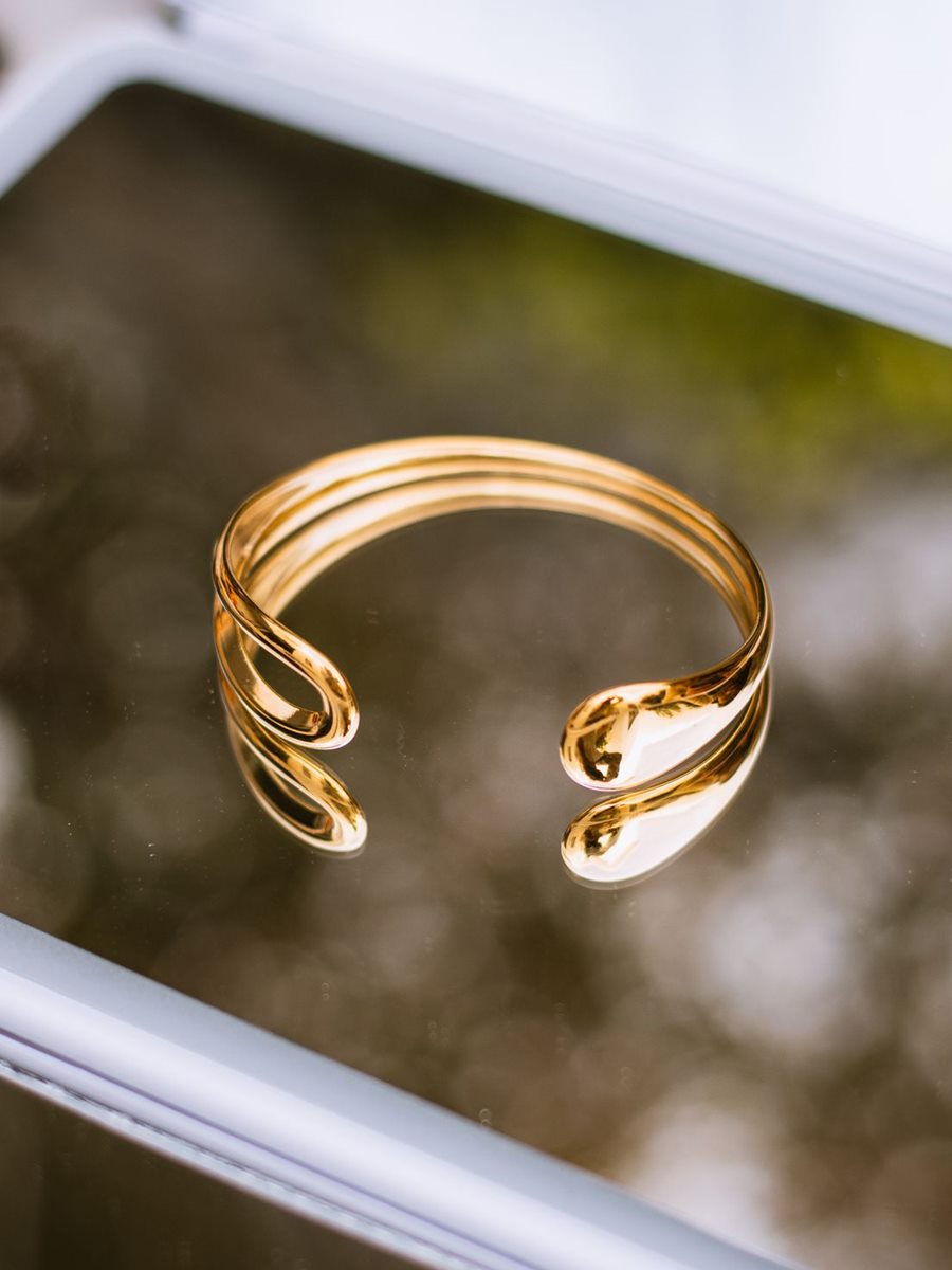 Twin Wave Open Cuff